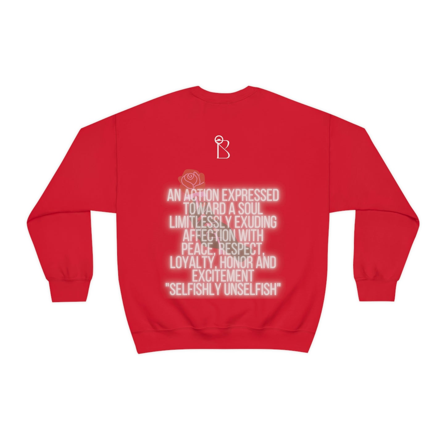 Unconditional Lover Rose Expression Sweatshirt