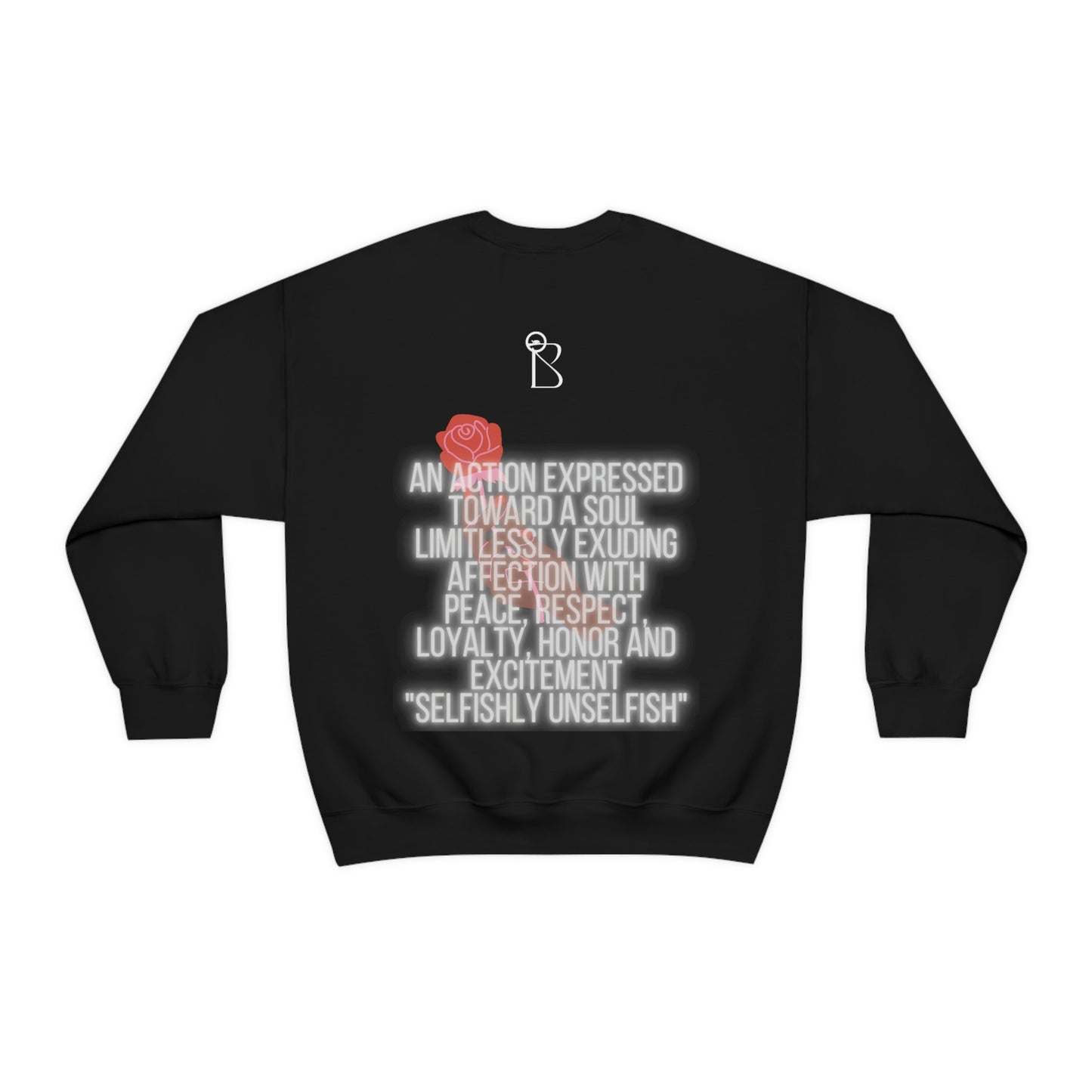 Unconditional Lover Rose Expression Sweatshirt